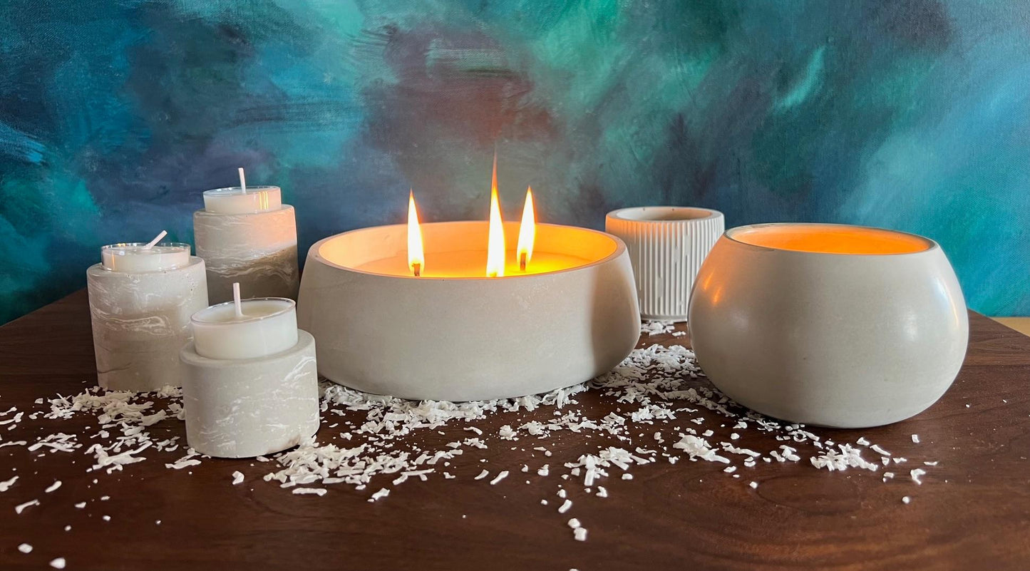 Resort Cement 9oz Candle