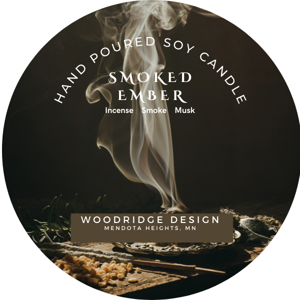 XL Cement Wood Wick Candle