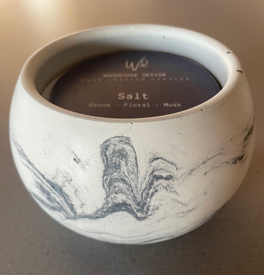 Salt Cement 9oz Candle