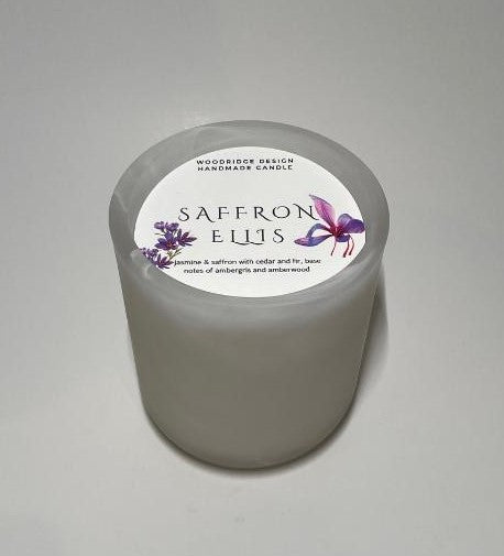 Smoke Glass Candle