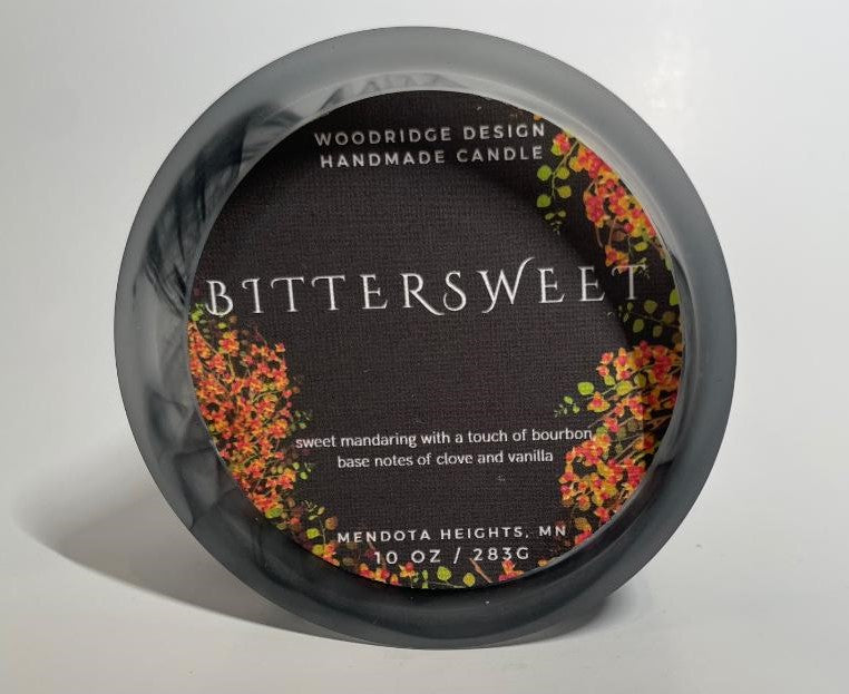 Bittersweet Smoke Glass Candle