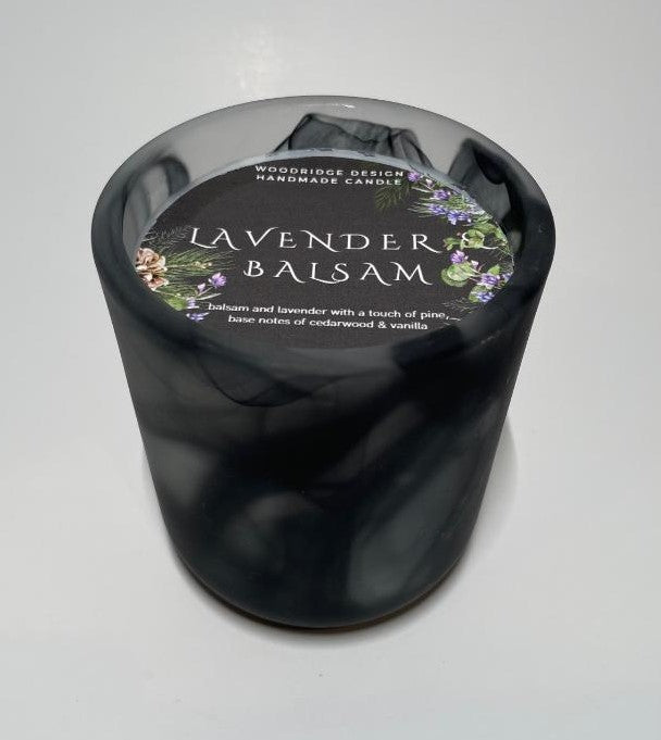 Smoke Glass Candle