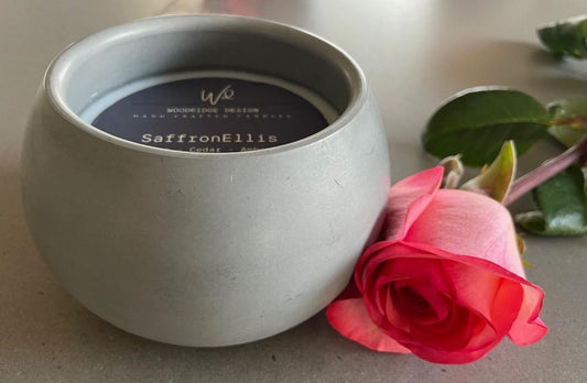 SaffronEllis Cement 9oz Candle