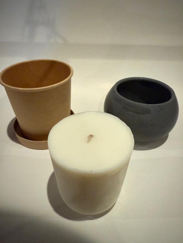 Candle Refill for Cement or Smoke Glass
