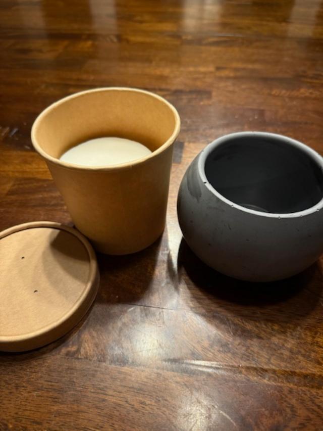 Candle Refill for Cement or Smoke Glass